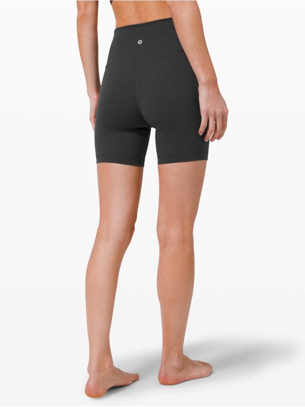 Lululemon Wunder Train High-Rise Short 6"
•Heathered Graphite Grey
